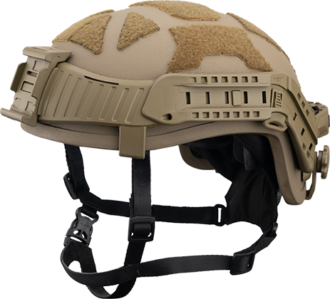 ULTRA-LIGHTWEIGHT HI-CUT BALLISTIC HELMET
